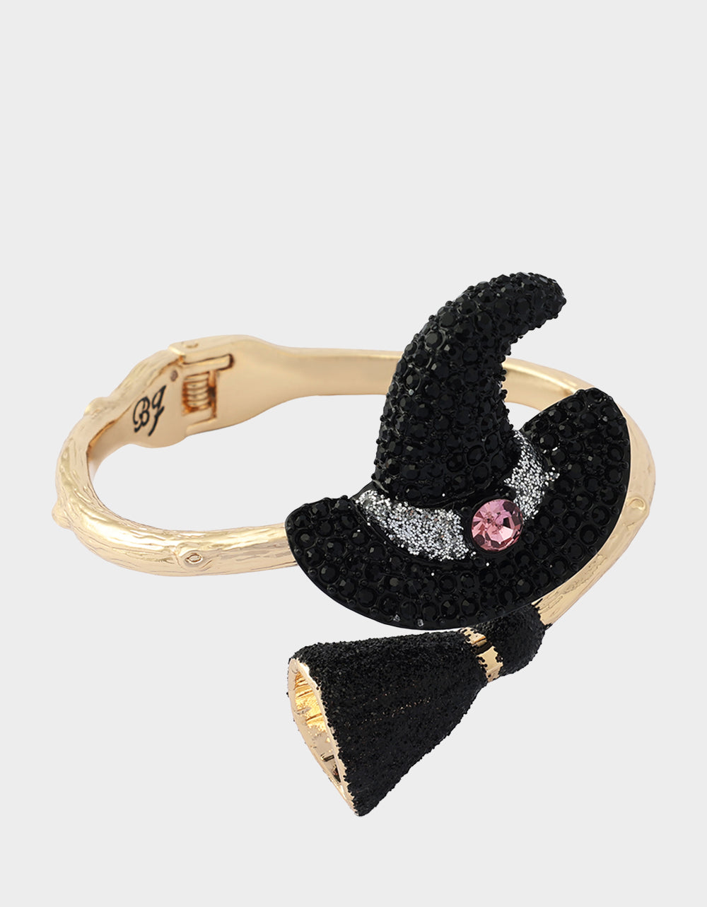 WITCH HAT HINGE BANGLE PINK - Image 4