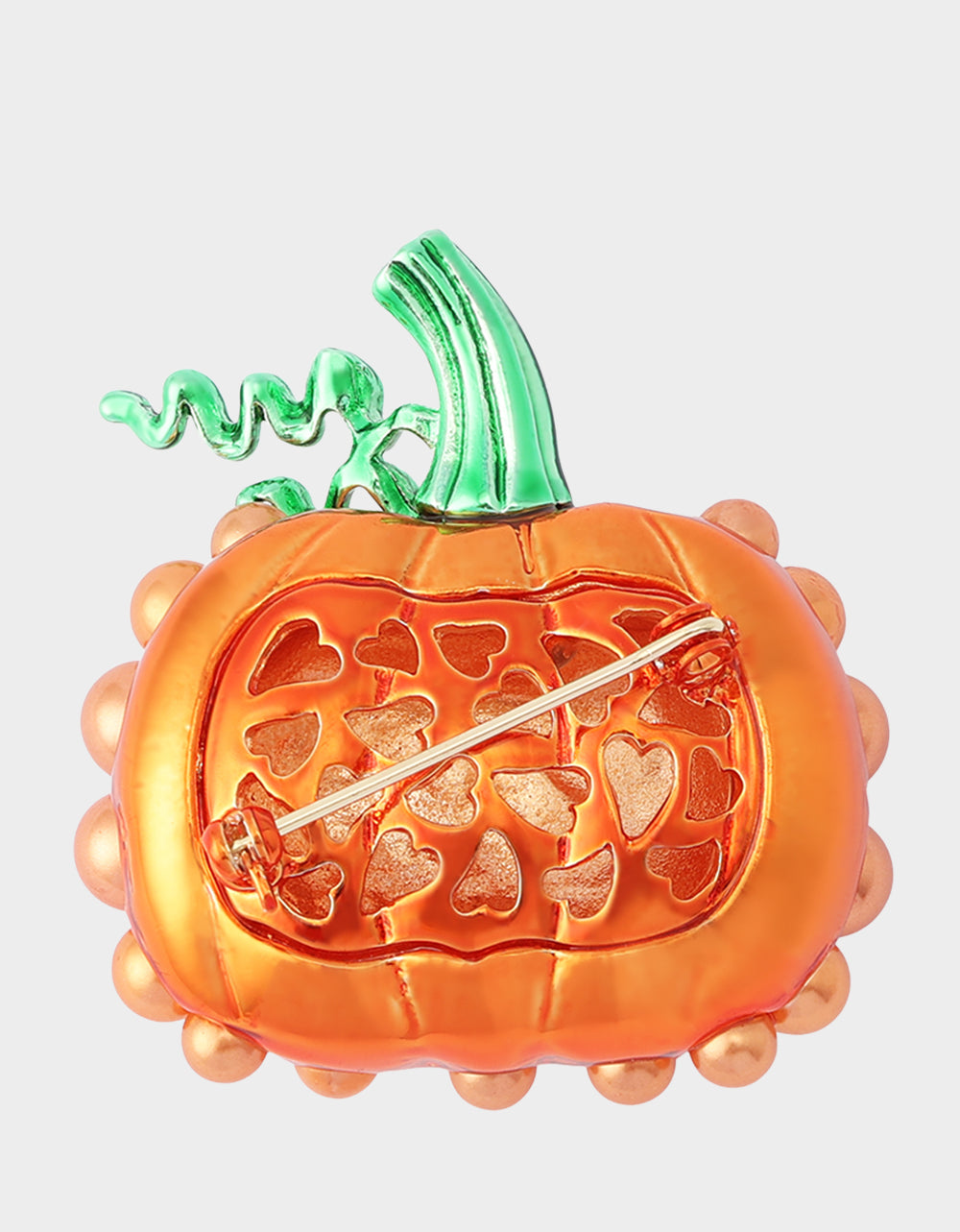 PUMPKIN BROOCH ORANGE - Image 5