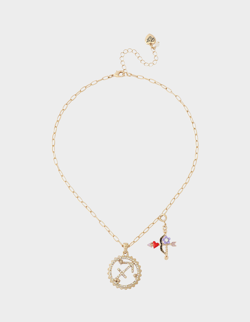 SAGITTARIUS CHARM PENDANT PURPLE - Image 5