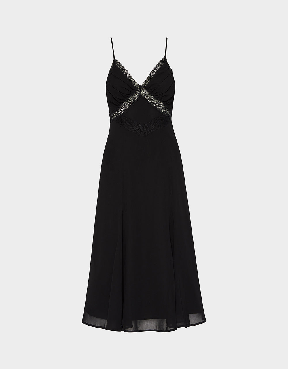 OBSIDIAN SLIP DRESS BLACK - Image 2