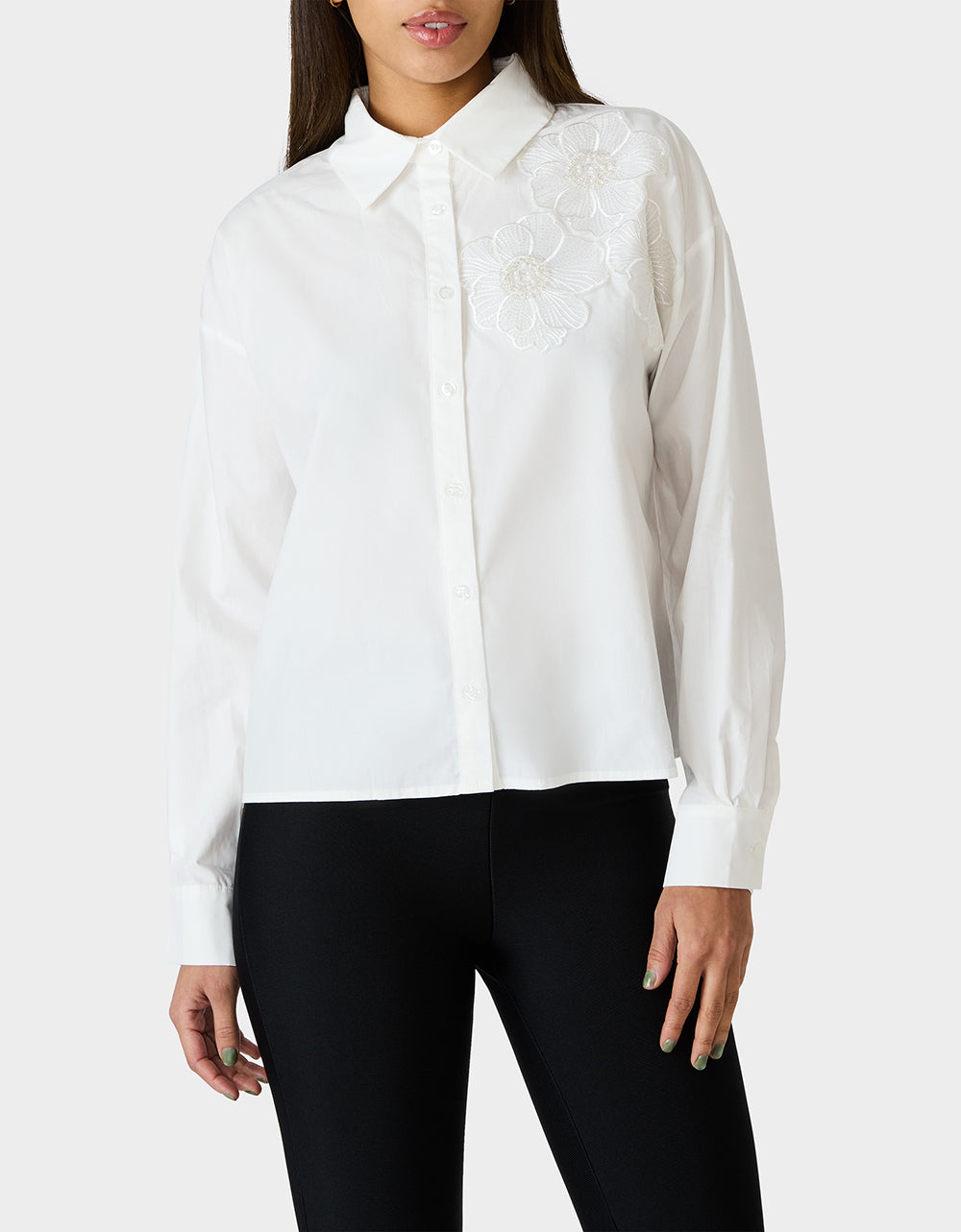 BETSEY BLOOM SHIRT OFF WHITE - Image 4