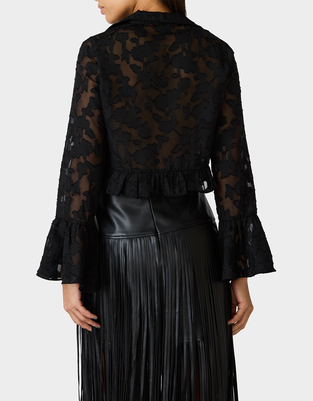 OPHELIA NOIR BLOUSE BLACK - Image 5