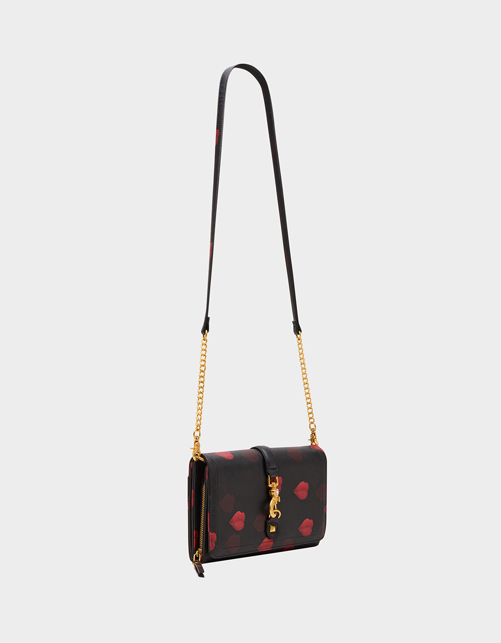 KISSES WALLET ON CHAIN BLACK/MULTI - Image 3