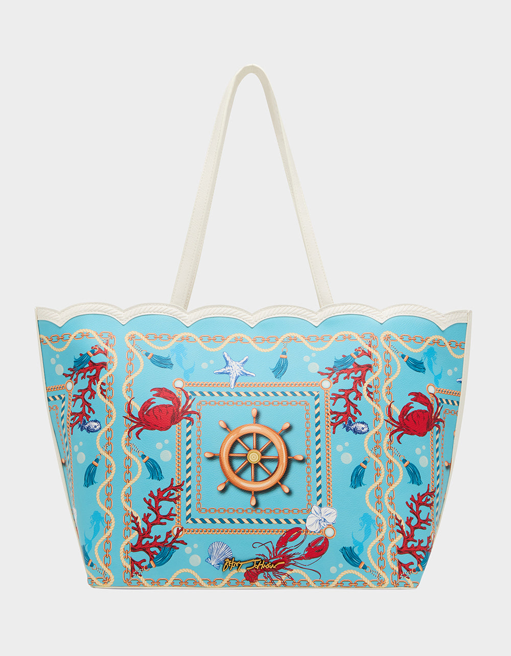 NAUTI & NICE TOTE BLUE/MULTI - Image 5