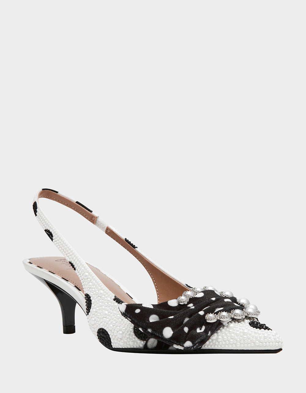 BRYANNA WHITE/BLACK POLKA DOT - Image 2