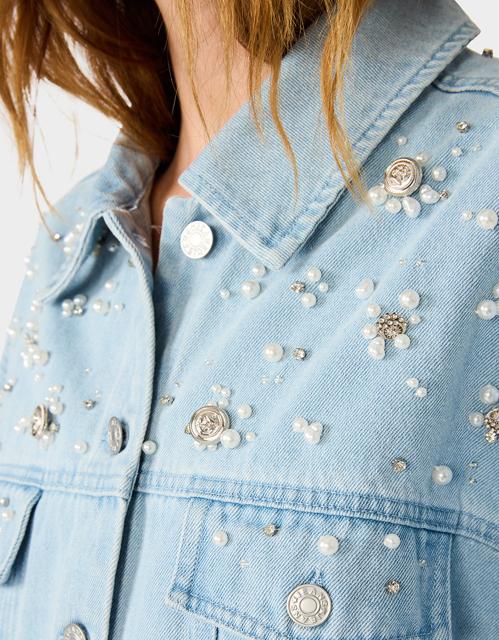 PEARL POWER JACKET DENIM - Image 5