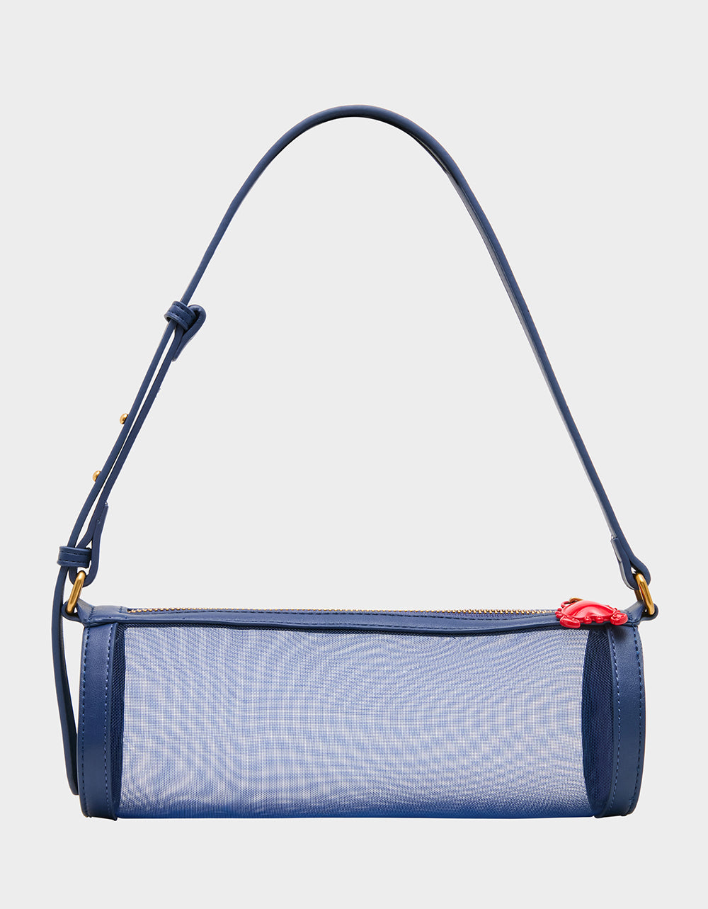 PINCH MOI SMALL MESH BARREL NAVY - Image 5
