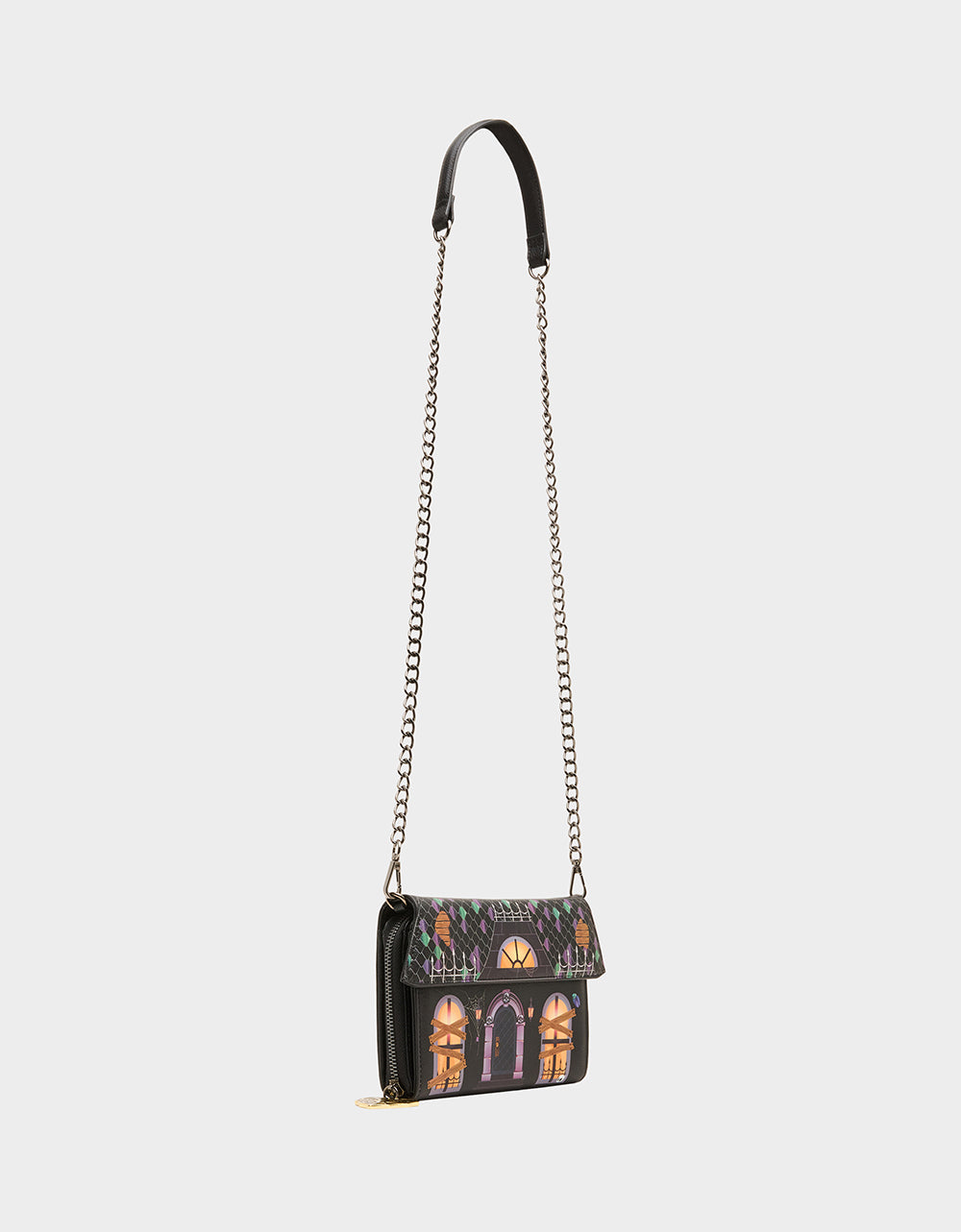 BOO & BREAKFAST WALLET ON CHAIN BLACK/MULTI - Image 3