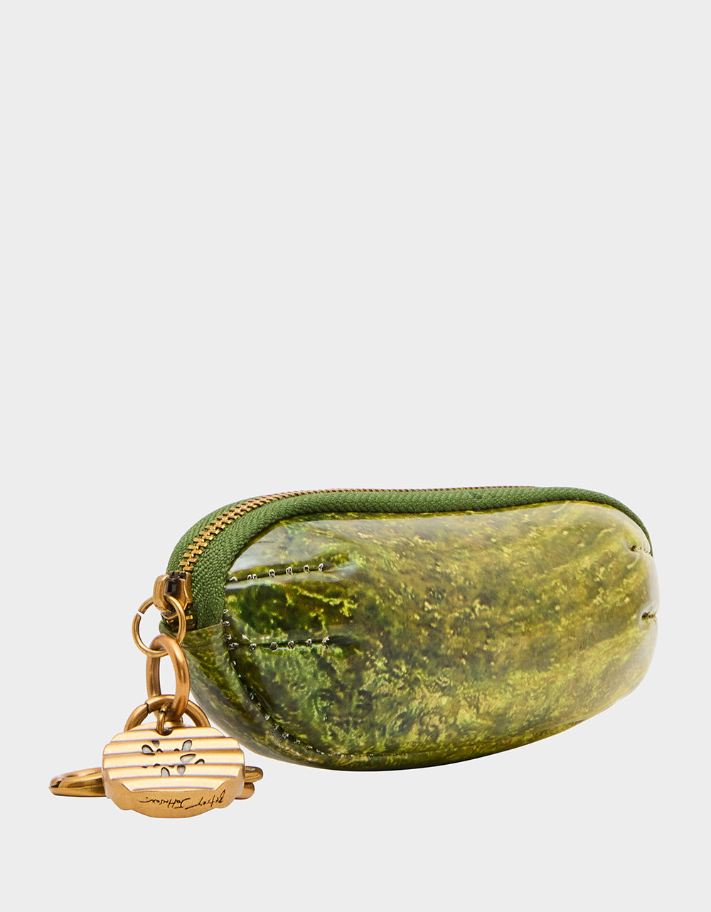 PICKLE DANGLE BAG CHARM GREEN - Image 3