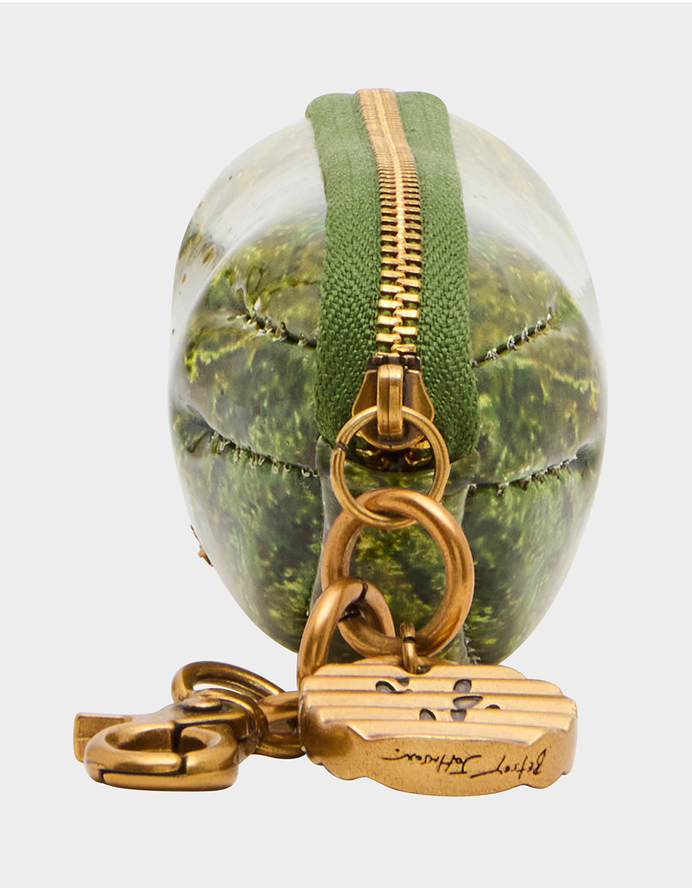 PICKLE DANGLE BAG CHARM GREEN - Image 4