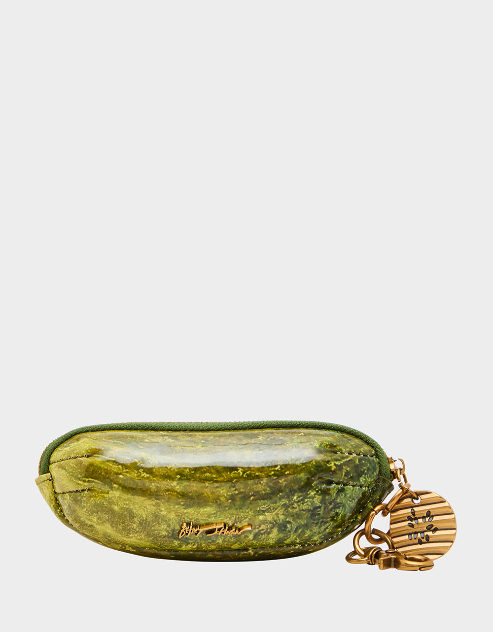 PICKLE DANGLE BAG CHARM GREEN - Image 2