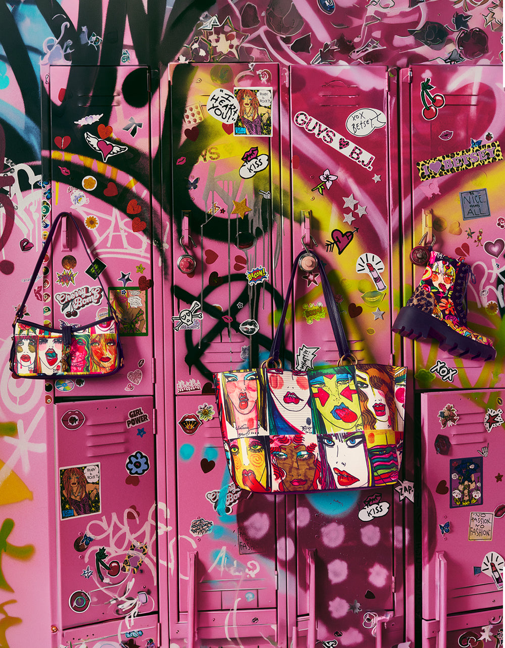 FACES SHOULDER BAG MULTI - Image 9